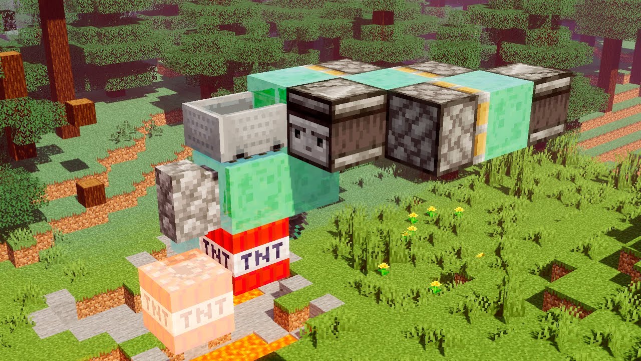 КАК ПОСТРОИТЬ РАБОТАЮЩИЙ БОМБАРДИРОВЩИК В МАЙНКРАФТ БЕЗ МОДОВ! смотреть онлайн