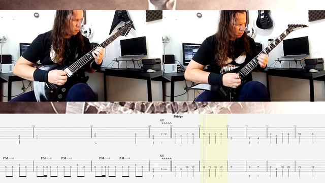 Carcass - Heartwork Guitar Playthrough (Tabs On Screen) (Drop B Tuning) смотреть онлайн