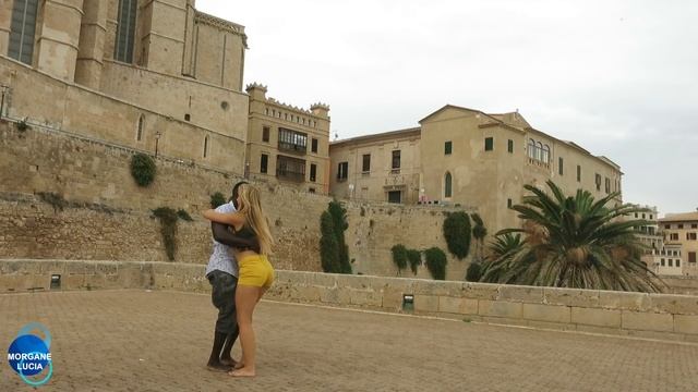Kizomba Na Rua | Morgane Lucia & partner @Mallorca смотреть онлайн