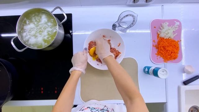 Суп с фрикадельками