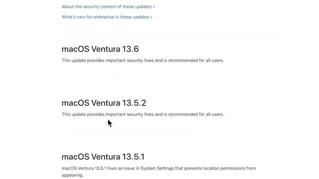 MacOS Ventura 13.6 Update! Now With Even MORE SECURITY!