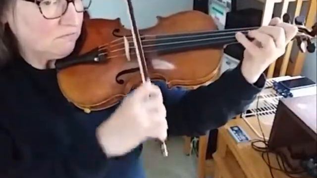 Schradieck -  Page One - 100bpm - Two Notes Per Bow