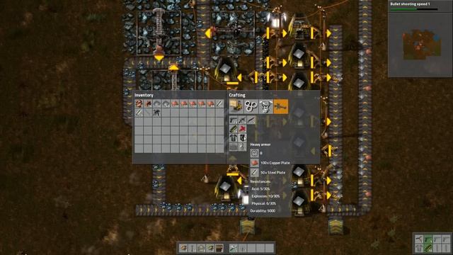 Factorio. Гайд, часть 3. Автоматизация зеленых колбочек, первые участки защитного периметра. смотреть онлайн