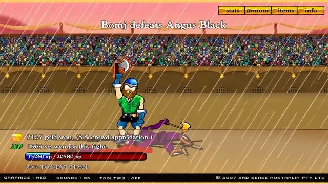 Я СОЗДАЛ ГЛАДИАТОРА ЧЕМПИОНА! - Swords and Sandals II смотреть онлайн