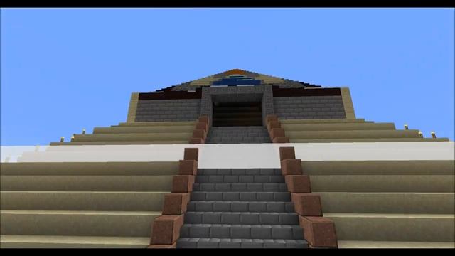 Minecraft Пирамида