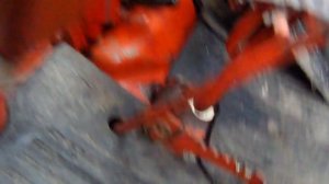 Ручник на ноге на тракторе Т-25