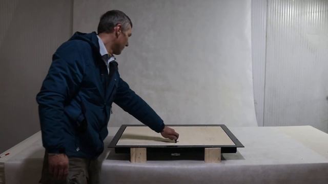Люк напольный стальной 70х80 модель "Атлант" смотреть онлайн