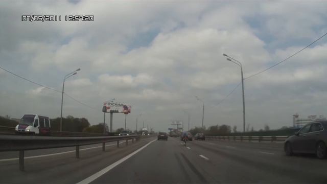 Неопознанное транспортное средство на Ленинградке смотреть онлайн