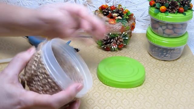 Мастер-Класс. Шкатулка из подручных, недорогих и природных материалов. смотреть онлайн