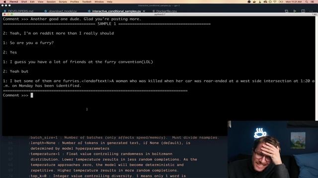 I used the GPT-2 AI to respond to my YouTube comments смотреть онлайн