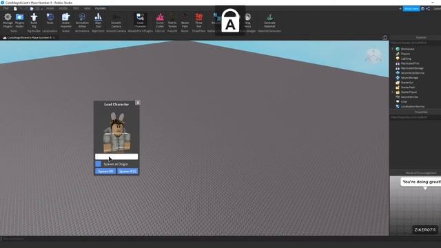 How to Add/Spawn Anyone's Avatar in ROBLOX STUDIO смотреть онлайн