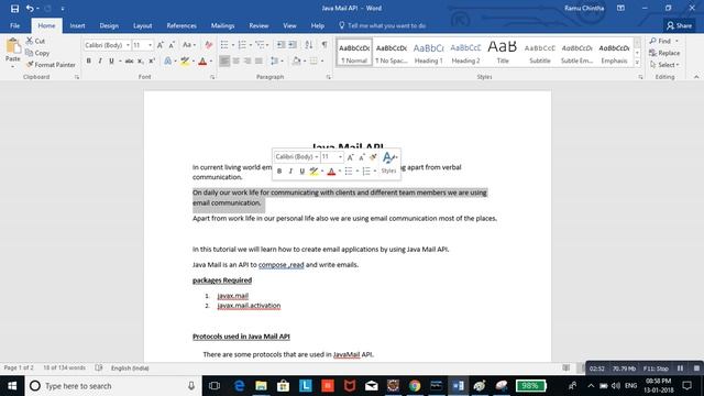 JavaMail API Tutorial смотреть онлайн