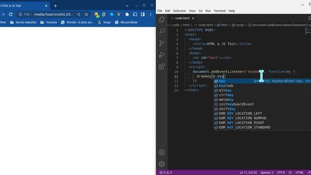 Fun HTML & JS Test! смотреть онлайн