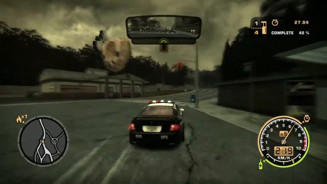 Tollbooth in a GTO COP Car! | NFS Most Wanted Challenge Series смотреть онлайн