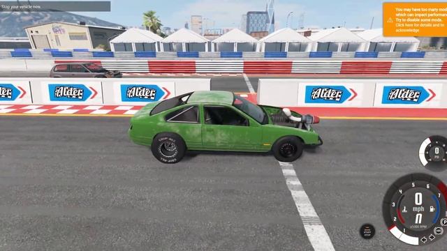 BeamNG Drive V8 Turbo 200bx