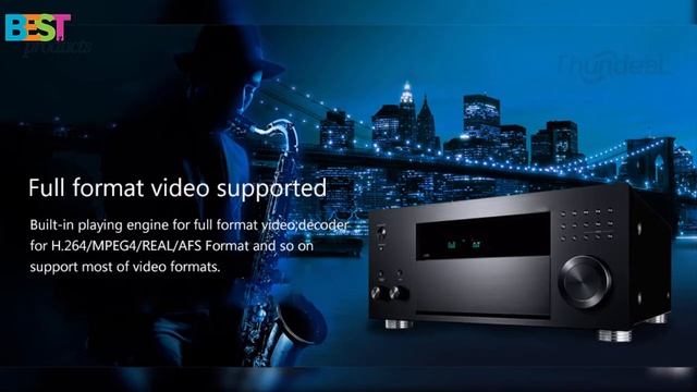 ThundeaL YG400 - 1200 lumen mini projector / USB/SD/VGA/HDMI/AV input / Maximum 1920x1080 resolutio смотреть онлайн