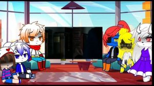 Реакция Undertale на Звездный Капитан: Мистер Хохотун
