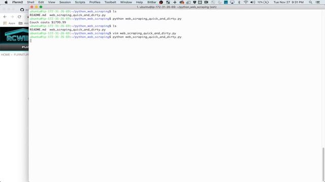 Python Web Scraping - Quick & Dirty смотреть онлайн