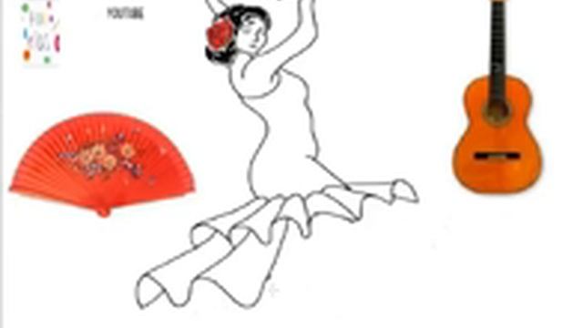 Bailarina Española De Flamenco смотреть онлайн