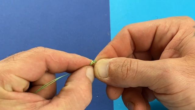 Fishing knot with double fishing braid. смотреть онлайн