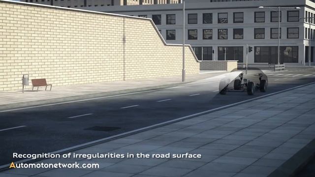2018 Audi A8 Mild Hybrid Electric Vehicle With Active Suspension | Animation. смотреть онлайн