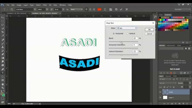 Photoshop-15 Basics Text, Eye dropper, Color sampler tool смотреть онлайн