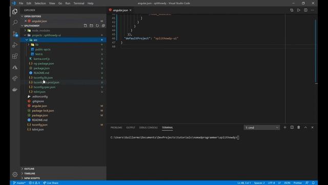 Code Splitting Angular UI Library Using CLI v9 Tutorial Video 5: Set up an Angular Library смотреть онлайн