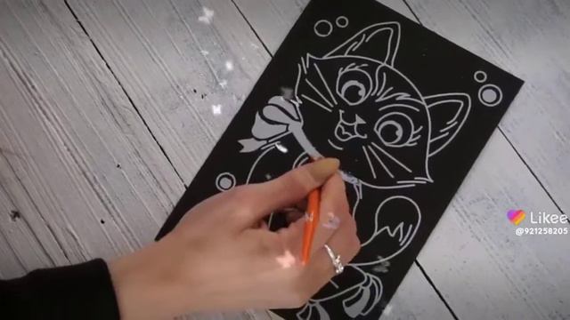 Лунная гравюра - Светится в темноте! смотреть онлайн