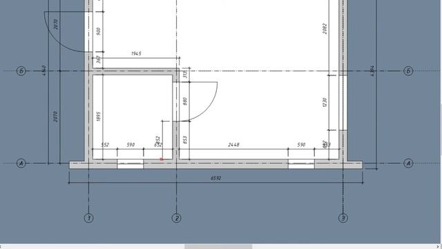 МИНИ БАРН. Размерный план в LayOut смотреть онлайн
