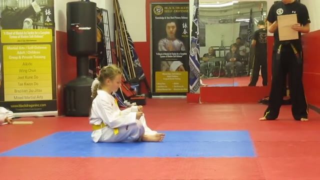 Taek-Won-Do: Alisa's exam for the orange-stripe belt смотреть онлайн