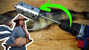Взял ШУРУПОВЁРТ и сделал УСТРОЙСТВО для ЧИСТКИ РЫБЫ за 2 минуты #41