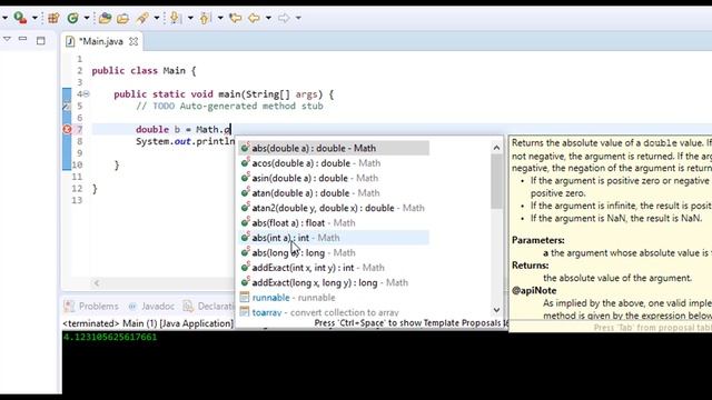 Aprender a programar em Java - Java class Math #13 смотреть онлайн