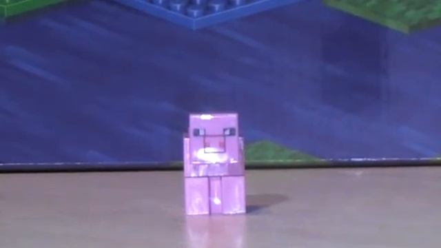 Обзор набора LEGO Minecraft Деревня. смотреть онлайн