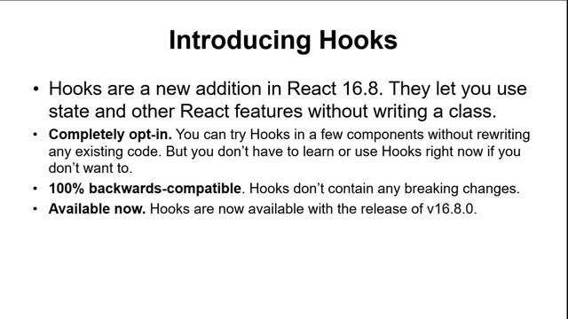 ReactHooks-Tutorial - 1 - Intorduction смотреть онлайн