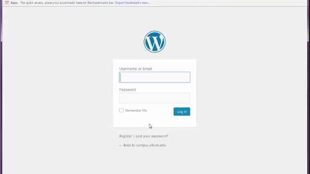 Log in to Wordpress/Change Password смотреть онлайн