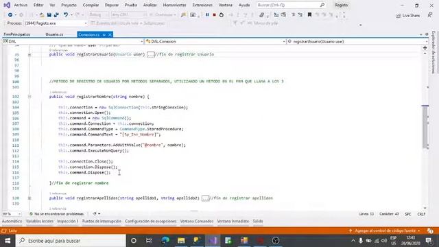 Manejo de transacciones, en servidor SQL e IDE Visual Studio por medio de ,TransactionScope. смотреть онлайн