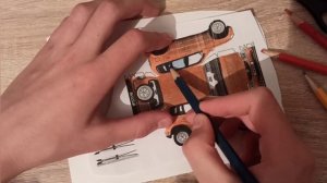 Lada Niva Chevrolet из бумаги как сделать #автоклуб62 #избумаги #lada