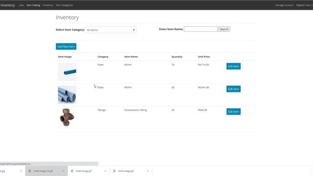 Plumbing Inventory System | .NET MVC C# | Azure SQL | Bootstrap смотреть онлайн