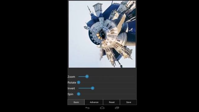 TinyPlanetFXPRO - Веселый фото редактор для Android смотреть онлайн