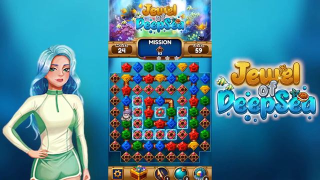 Jewel of Deep Sea - Pop & Blast Match 3 Puzzle Game (Basic) смотреть онлайн