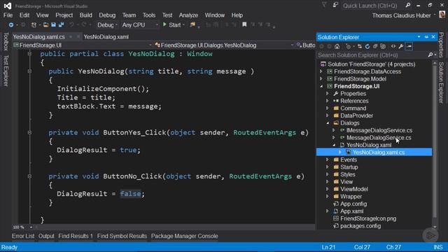 88 - Interacting with Dialogs in MVVM - Use a Custom Dialog