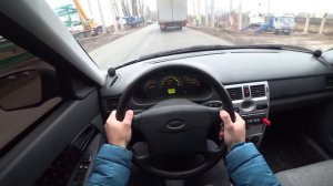 2008 LADA PRIORA 1 6 МТ - POV TEST DRIVE / Тест драйв от первого лица