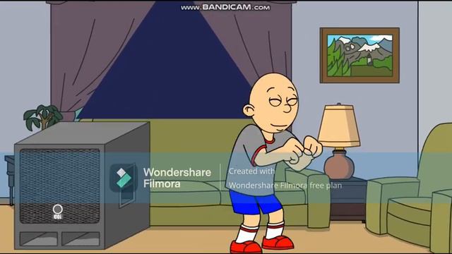 Classic Caillou Blasts Goofy Goober Rock At Night смотреть онлайн