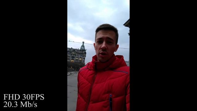 Видео тест камеры Lenovo S5 (4K)(стерео) 30к/с