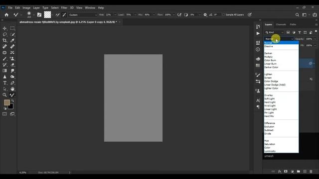 Mixer Brush Tool Setting For High End Skin Smooth in Photoshop | How to Use Mixer Brush in Hindi. смотреть онлайн