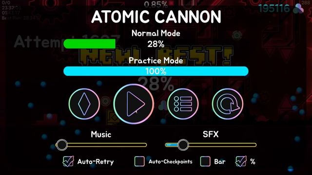 ATOMIC CANNON 28% / Третий хардест смотреть онлайн