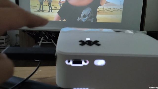 TOPVISION Mini Beamer mit Screen Mirroring, 7000 Lumen Heimkino Beamer Full HD 1080P Video Beamer смотреть онлайн