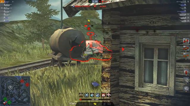 FV215b (183) ТАЩИТ ОДИН ПРОТИВ ШЕСТЕРЫХ WoT Blitz смотреть онлайн