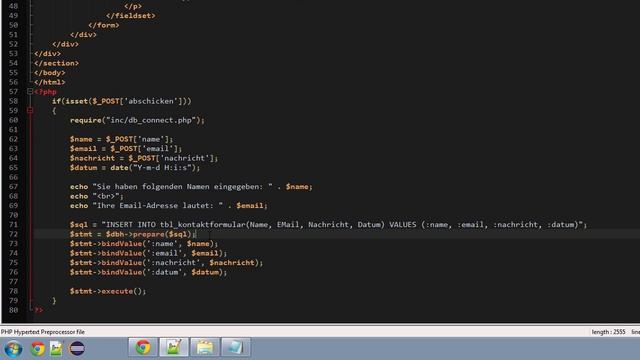 [#14] Formular-Daten mit PHP verarbeiten (Teil 2) смотреть онлайн