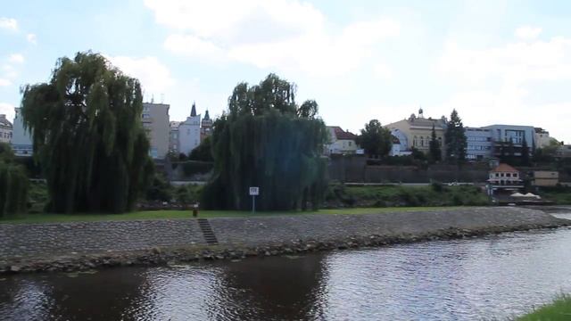 Набережная г. Колин. Чехия. Kolin. Czech Republic смотреть онлайн
